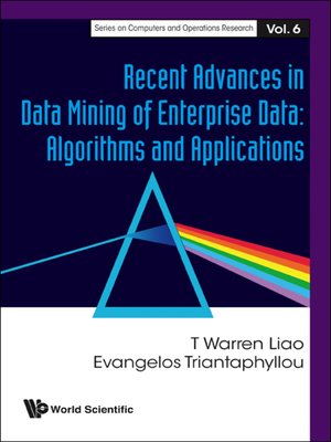 cover image of Recent Advances In Data Mining of Enterprise Data